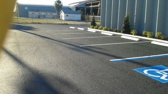 handicap parking lot painting plant city